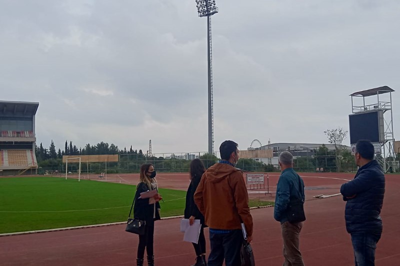 Akdeniz Üniversitesi Atletizm Pist Alanına Teknik Gezi Düzenlendi