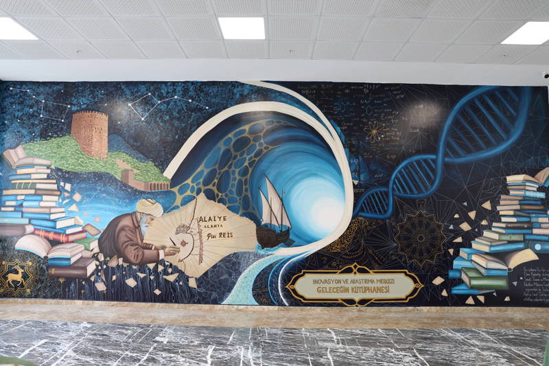 ÜNİVERSİTEMİZDE SANAT VE MEKÂN BULUŞMASI