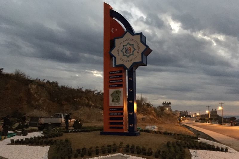 ALKÜ Kestel Yerleşkesi Peyzaj Çalışmaları Devam Ediyor